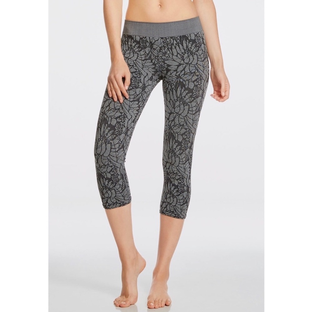 Fabletics Sebastian Seamless Tights Stone Jacquard
